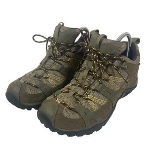 Merrell Brindle Hiking Shoes Women’s Size 9 Brown Green